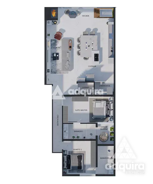 Apartamento, 2 quartos, 115 m² - Foto 13