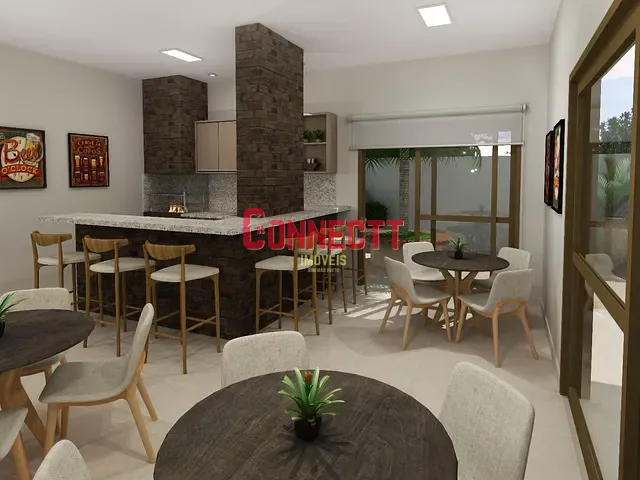 Apartamento com 48m² 2 quartos e 1 banheiro, à venda, no bairro Ipiranga em Ribeirão Preto