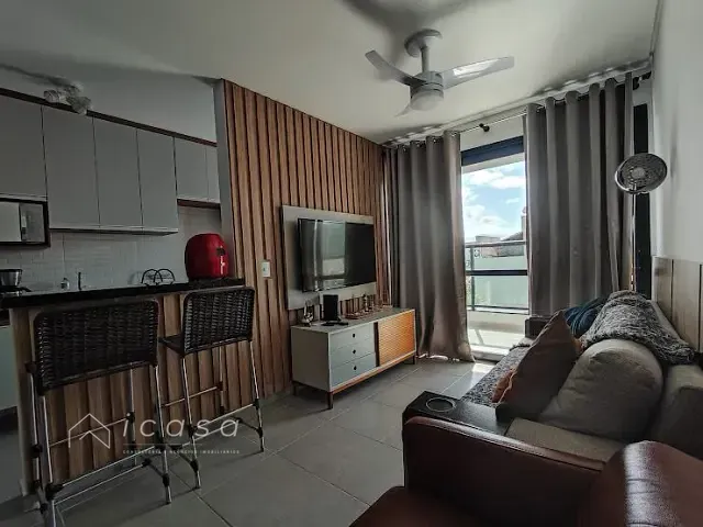 Apartamento com 70m² 2 quartos e 3 banheiros, à venda, no bairro Itaguá em Ubatuba
