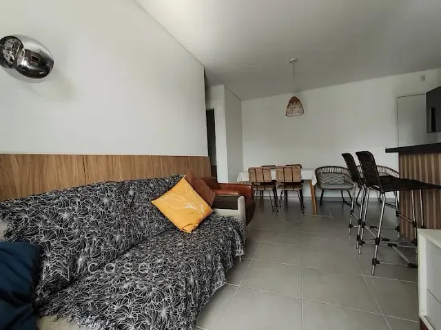 Apartamento com 70m² 2 quartos e 3 banheiros, à venda, no bairro Itaguá em Ubatuba
