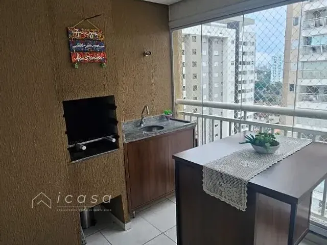 Apartamento 3 quartos e 2 banheiros, à venda, no bairro Conjunto Residencial 31 de Março em São José dos Campos