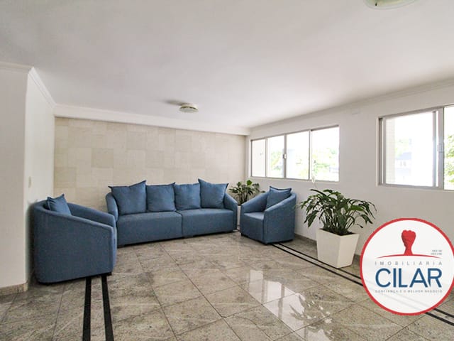 Apartamento 3 quartos e 2 banheiros, para alugar, no bairro Juvevê em Curitiba