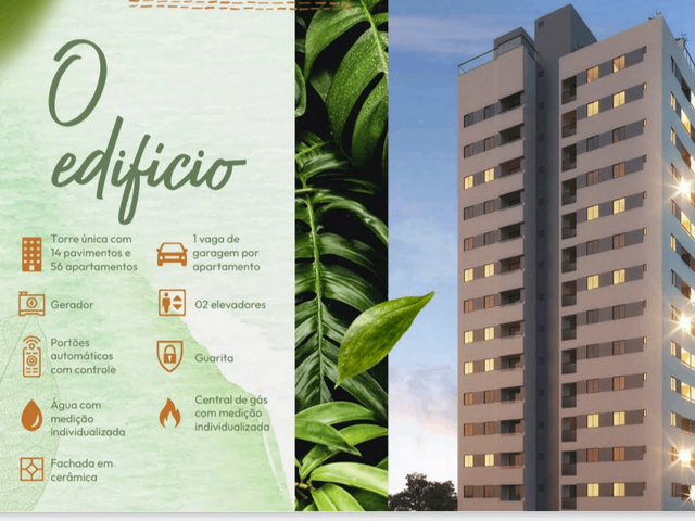 Apartamento 3 quartos e 2 banheiros, à venda, no bairro Campo Grande em Recife