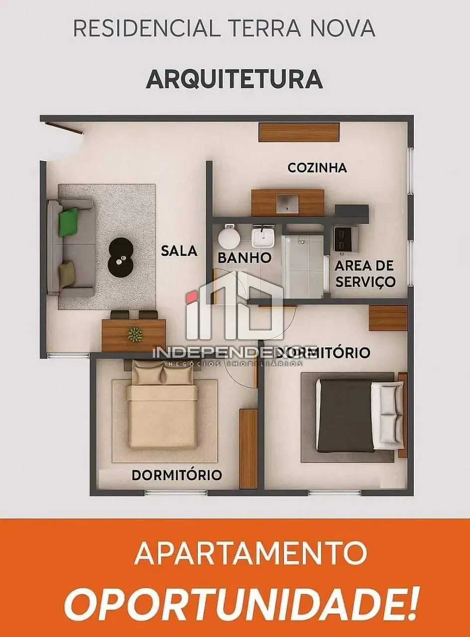 Apartamento, 2 quartos, 57 m² - Foto 60