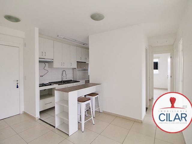 Apartamento 3 quartos e 2 banheiros, para alugar, no bairro Campo Comprido em Curitiba