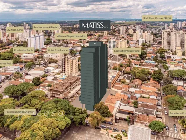 Apartamento com 93m² 3 quartos e 3 banheiros, à venda, no bairro Vila Ema em São José dos Campos