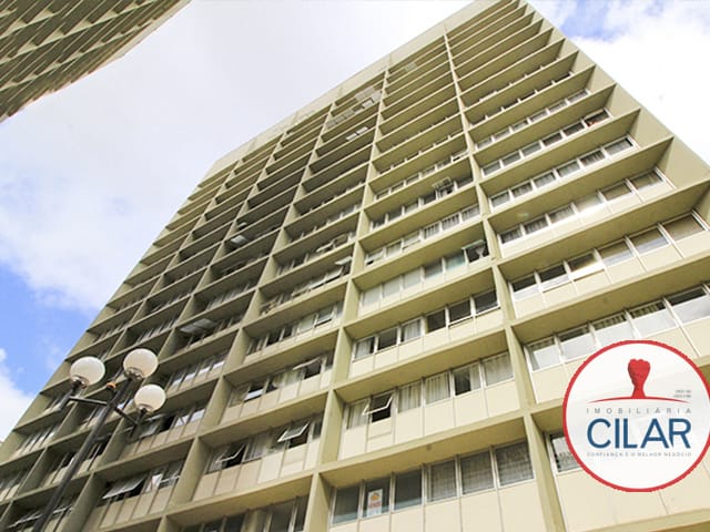 Apartamento 2 quartos e 2 banheiros, para alugar, no bairro Centro Cívico em Curitiba