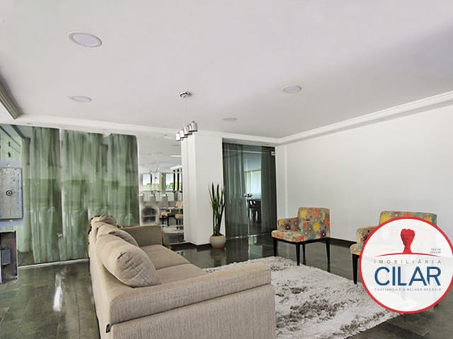 Apartamento 2 quartos e 2 banheiros, para alugar, no bairro Centro Cívico em Curitiba