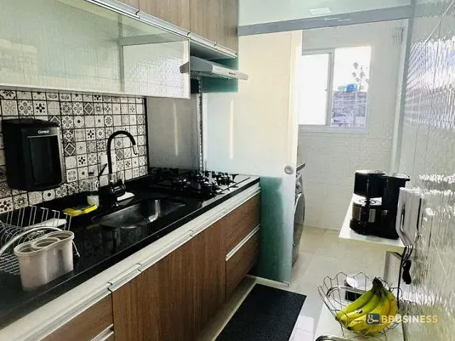 Apartamento 2 quartos e 1 banheiro, à venda, no bairro Parque Turiguara em Cotia