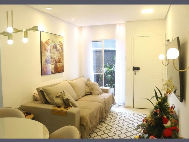 Apartamento 2 quartos e 1 banheiro, à venda, no bairro Nova Gerty em São Caetano do Sul