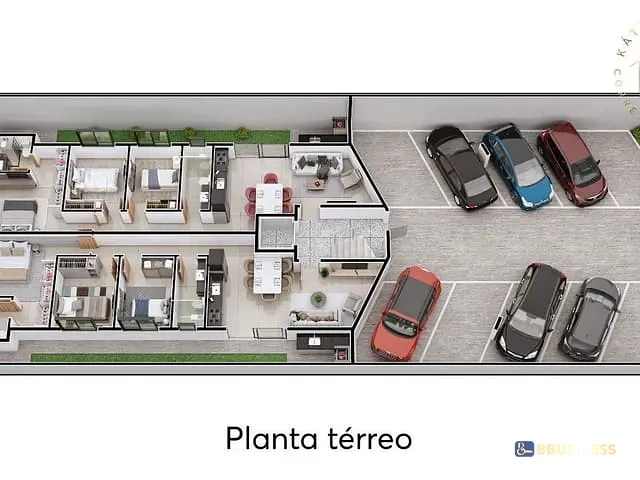 Apartamento 3 quartos e 2 banheiros, à venda, no bairro Canaã em Ipatinga