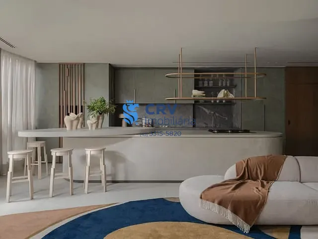 Apartamento com 222m² 2 quartos e 3 banheiros, à venda, no bairro Gleba Palhano em Londrina
