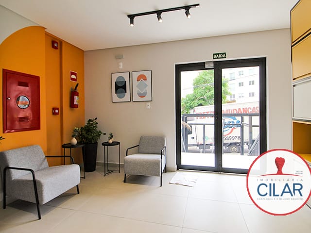 Apartamento 2 quartos e 1 banheiro, para alugar, no bairro Vila Izabel em Curitiba
