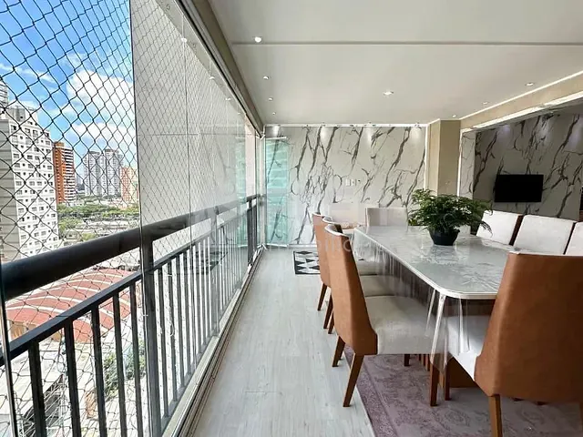Apartamento com 135m² 3 quartos e 5 banheiros, à venda, no bairro Parque São Jorge em São Paulo
