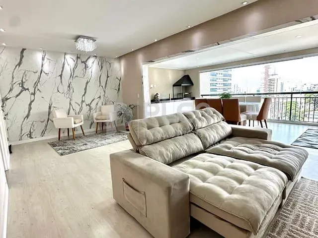 Apartamento com 135m² 3 quartos e 5 banheiros, à venda, no bairro Parque São Jorge em São Paulo