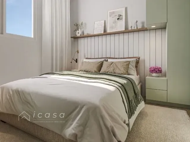 Apartamento com 42m² 2 quartos e 1 banheiro, à venda, no bairro Parque dos Ipês em São José dos Campos