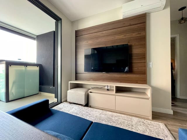 Foto do Apartamento - Apartamento para venda em Campo Belo com 1 quarto, sendo 1 suíte , 46m² | Lares e Andares Imóveis