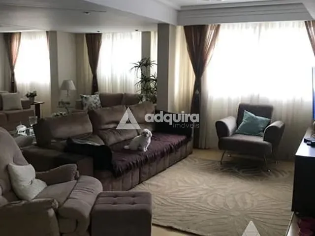 Apartamento com 340m² 4 quartos e 4 banheiros, à venda, no bairro Centro em Ponta Grossa