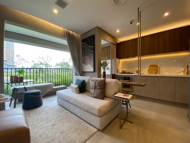 Foto do Apartamento - Apartamento novo no bairro da Vila Anastácio em um verdadeiro condomínio club. Com varanda, 1 vaga, á venda. | Vista Livre