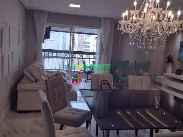 Apartamento com 86m² 2 quartos e 1 banheiro, à venda, no bairro Jardim Aquarius em São José dos Campos