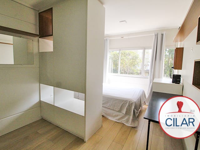 Apartamento 1 quarto e 1 banheiro, para alugar, no bairro Centro Cívico em Curitiba