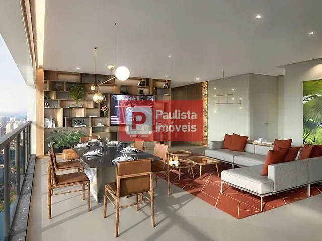 Apartamento com 568m² 4 quartos e 5 banheiros, à venda, no bairro Jardim Fonte do Morumbi em São Paulo