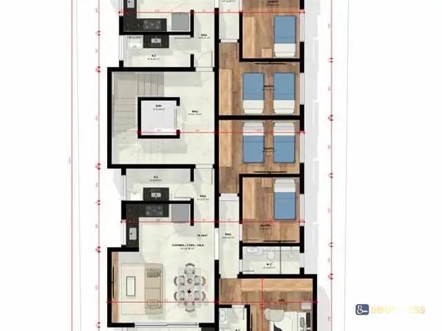 Apartamento 3 quartos e 2 banheiros, à venda, no bairro Bethânia em Ipatinga