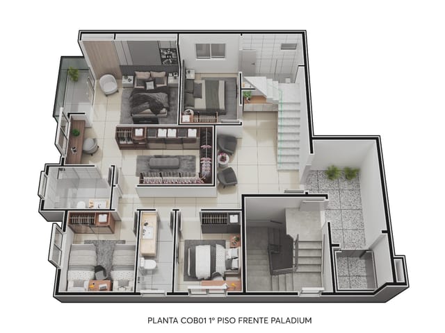 Cobertura / Penthouse 3 quartos e 2 banheiros, à venda, no bairro Imbaúbas em Ipatinga