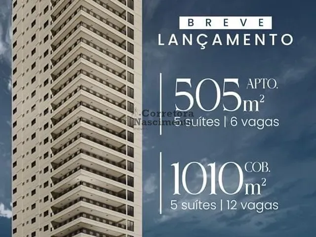 Apartamento com 505m², à venda, no bairro Parque Residencial Aquarius em São José dos Campos