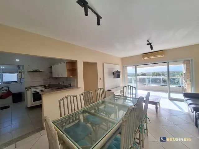 Apartamento 3 quartos e 2 banheiros, para alugar, no bairro Riviera em Bertioga