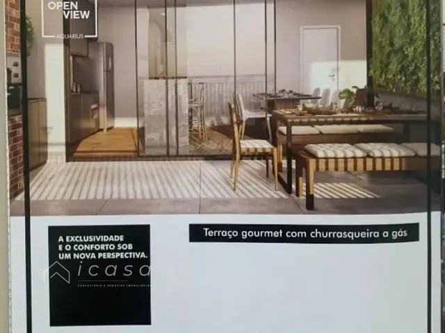 Apartamento com 136m² 3 quartos e 3 banheiros, à venda, no bairro Jardim Aquárius em São José dos Campos