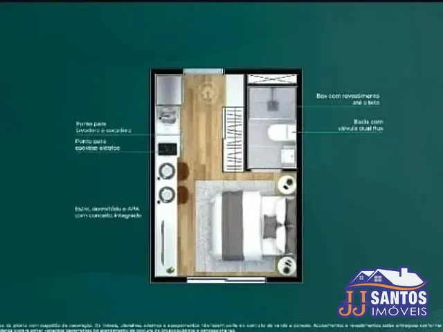 Apartamento com 70m² 1 quarto e 1 banheiro, à venda, no bairro Alto da Mooca em São Paulo