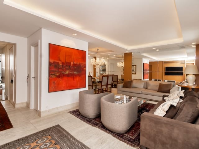 Foto do Apartamento - Apartamento tipo para venda com 4 quartos, sendo 3 suítes, 170m² | Lares e Andares Imóveis