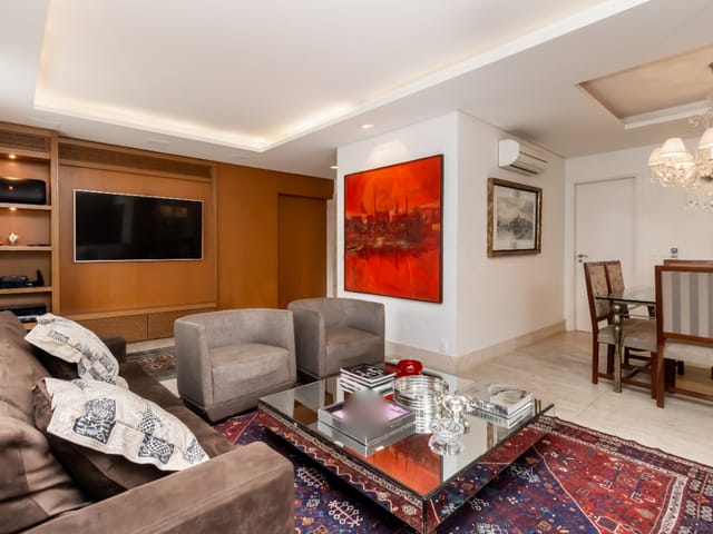 Foto do Apartamento - Apartamento tipo para venda com 4 quartos, sendo 3 suítes, 170m² | Lares e Andares Imóveis