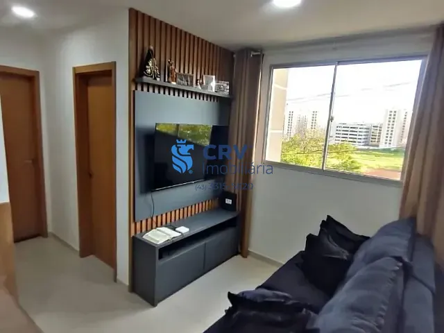 Apartamento com 65m² 2 quartos e 1 banheiro, à venda, no bairro Gleba Fazenda Palhano em Londrina