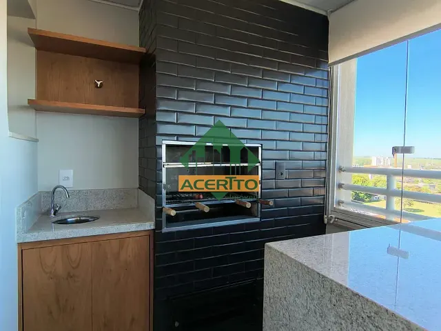 Apartamento 3 quartos e 3 banheiros, para alugar, no bairro Icaray em Araçatuba