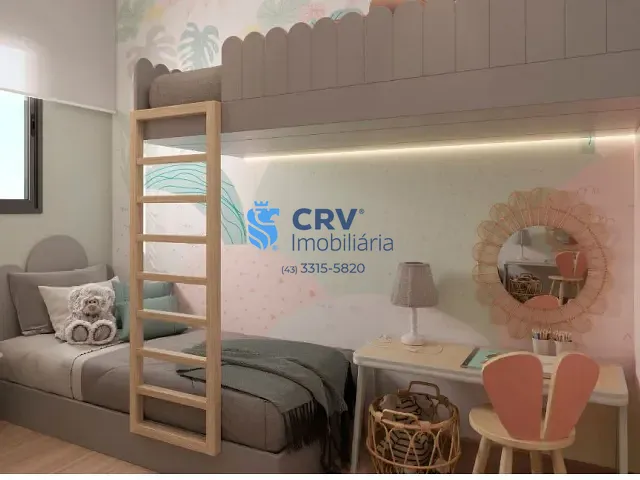 Apartamento com 64m² 2 quartos e 2 banheiros, à venda, no bairro Aurora em Londrina