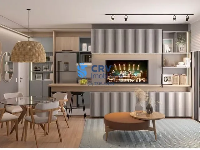 Apartamento com 64m² 2 quartos e 2 banheiros, à venda, no bairro Aurora em Londrina