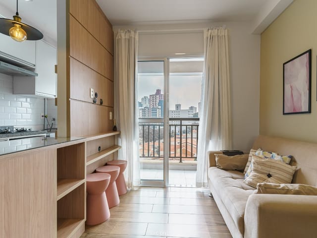 Foto do Apartamento - Apartamento tipo para venda com 1 quarto, 35m² | Lares e Andares Imóveis