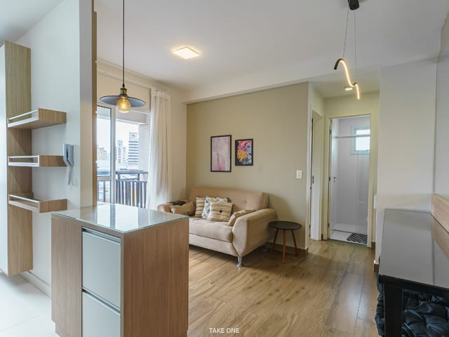 Foto do Apartamento - Apartamento tipo para venda com 1 quarto, 35m² | Lares e Andares Imóveis
