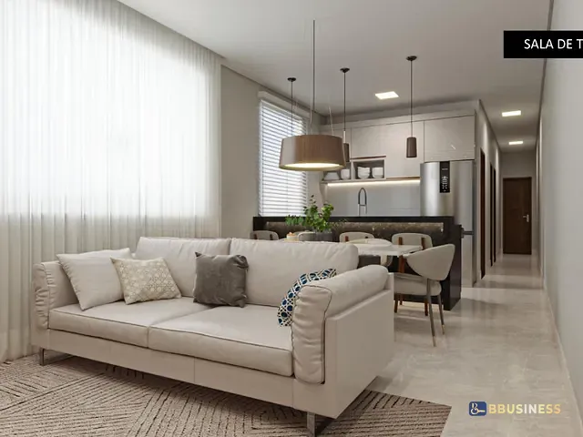 Apartamento 2 quartos e 2 banheiros, à venda, no bairro Residencial Bethania em Santana do Paraíso