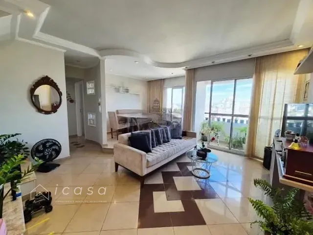Apartamento com 135m² 3 quartos e 3 banheiros, à venda, no bairro Jardim Satélite em São José dos Campos
