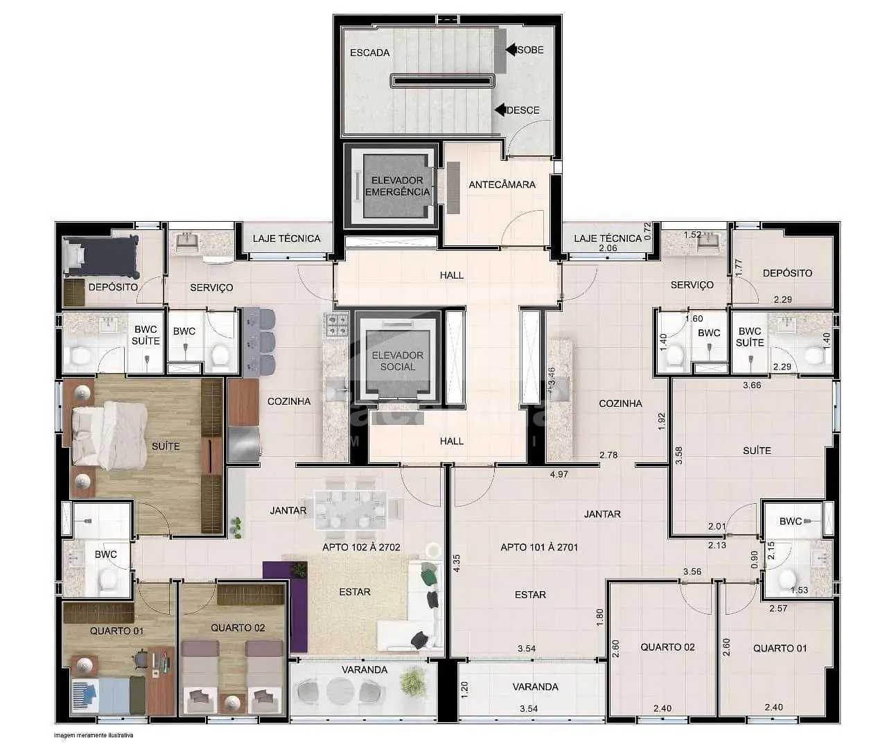 Apartamento, 3 quartos, 90 m² - Foto 20