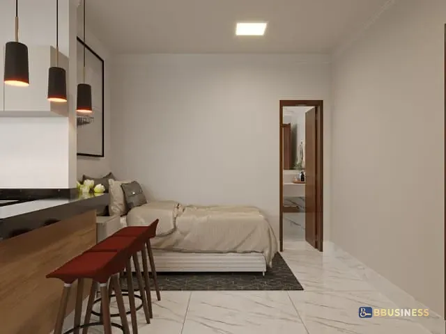 Apartamento 2 quartos e 2 banheiros, à venda, no bairro Bom Pastor em Santana do Paraíso
