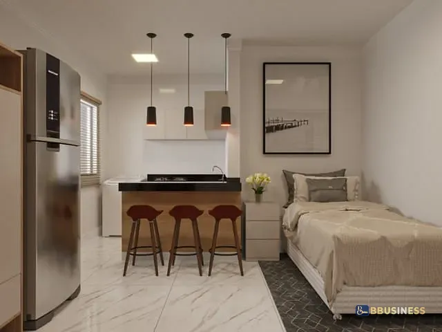 Apartamento 2 quartos e 2 banheiros, à venda, no bairro Bom Pastor em Santana do Paraíso