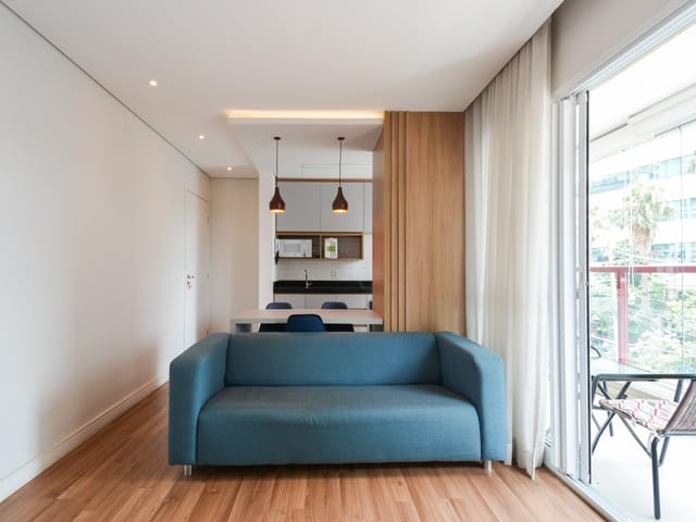 Foto do Apartamento - Apartamento tipo para venda em Pinheiros com 2 quartos, sendo 1 suíte, 59m² | Lares e Andares Imóveis