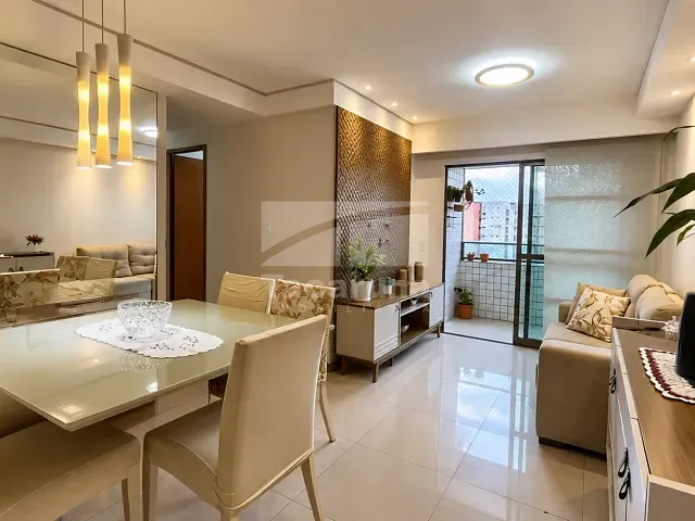 Apartamento 3 quartos e 1 banheiro, à venda, no bairro Casa Amarela em Recife
