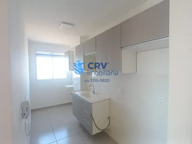 Apartamento com 47m² 2 quartos e 1 banheiro, para alugar, no bairro JD. Acqua Ville em Londrina
