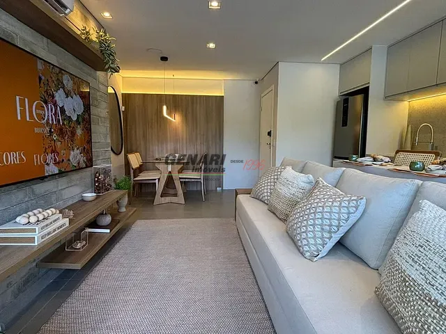 Apartamento com 66m² 2 quartos e 2 banheiros, à venda, no bairro Vila Areal em Indaiatuba