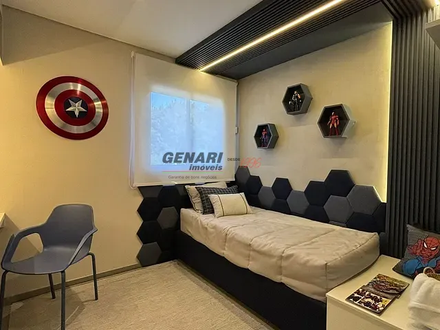 Apartamento com 66m² 2 quartos e 2 banheiros, à venda, no bairro Vila Areal em Indaiatuba